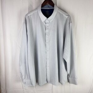 Con.Struct L/S Shirt Mens 2XB Slim Fit 4 Way Stretch Moisture Wicking Polka Dots